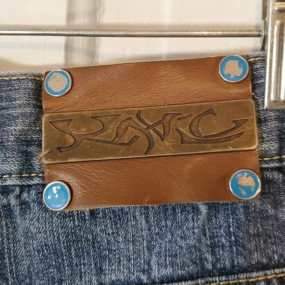 COOGI Style Embroidered Straight Leg Jeans W38 L32 - Picture 5 of 10